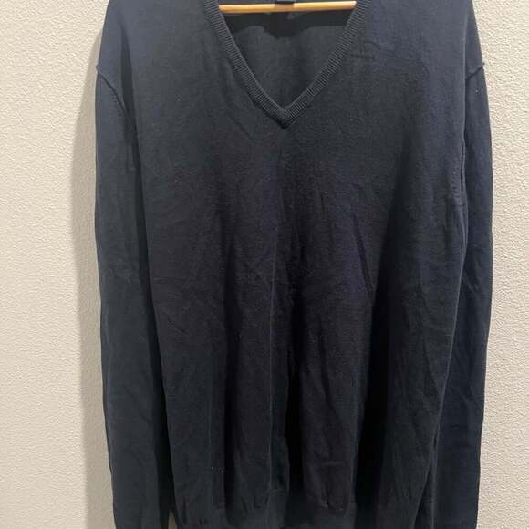 Banana Republic Other - Banana Republic Men's Blue V-Neck Sweater